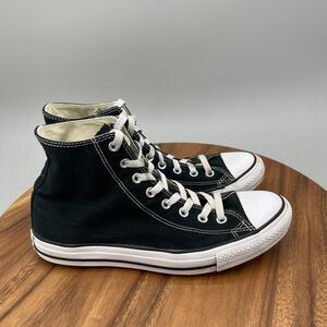 Converse All Star Chuck Taylor Hi Shoes Mens Size 9 Black Skate Casual Sneakers